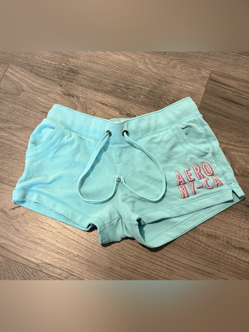 Aeropostale teal shorts